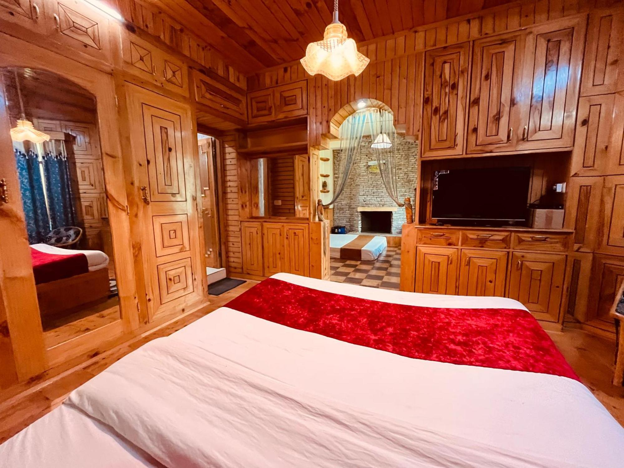 Woods Villa Cottages Manali - 1,2,3,4 Cottages & Villas Available In Manali With Scenic Mountain View Exterior foto