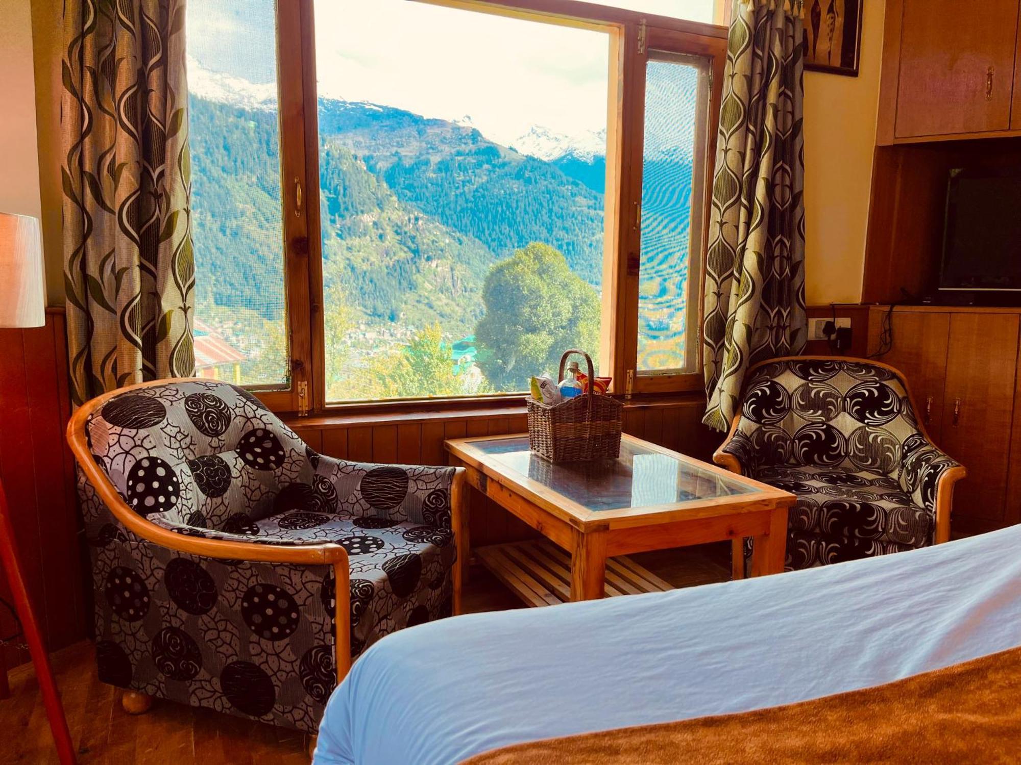Woods Villa Cottages Manali - 1,2,3,4 Cottages & Villas Available In Manali With Scenic Mountain View Exterior foto